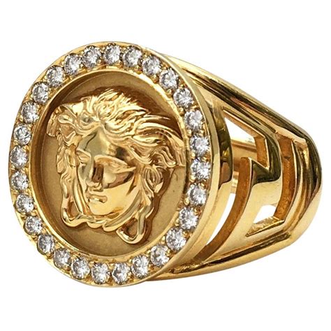 versace gold ring kaufen|versace gold ring 18k price.